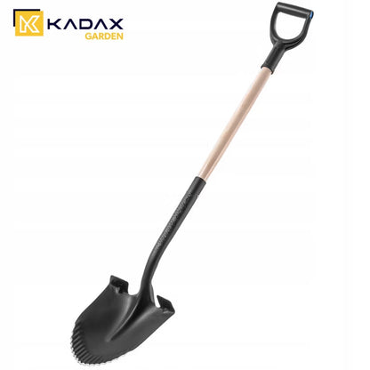 Havespade 130 cm Stål med Tænder