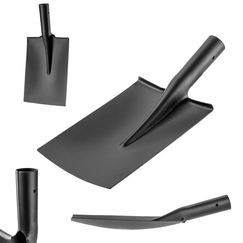 Havespade Brives 20x40,5 cm Sort Stål