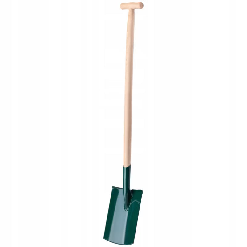 Havespade Lige 117 cm Metal med Træskaft