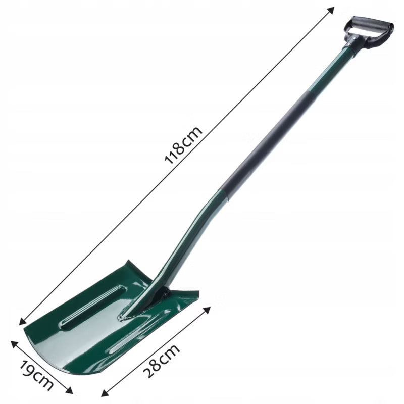 Havespade Lige 118 cm Metal Grøn
