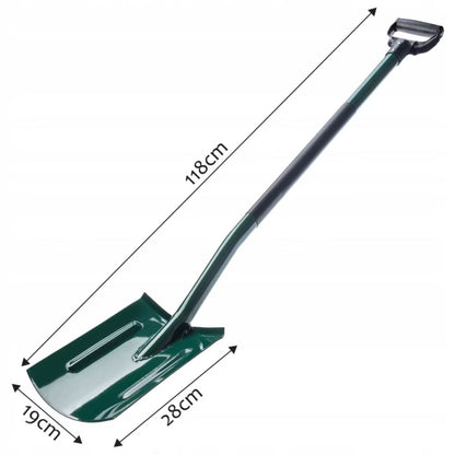 Havespade Lige 118 cm Metal Grøn