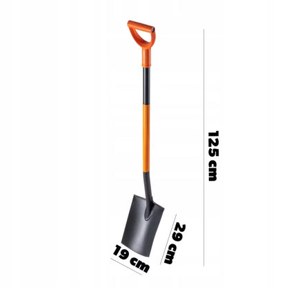 Havespade Lige 125 cm Hærdet Stål