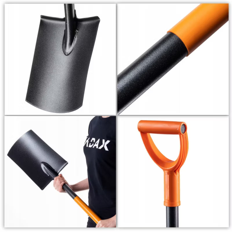 Havespade Lige 125 cm Hærdet Stål