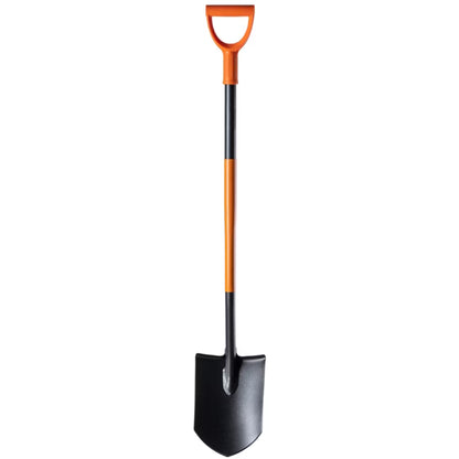 Havespade Spids 125 cm Stål Sort