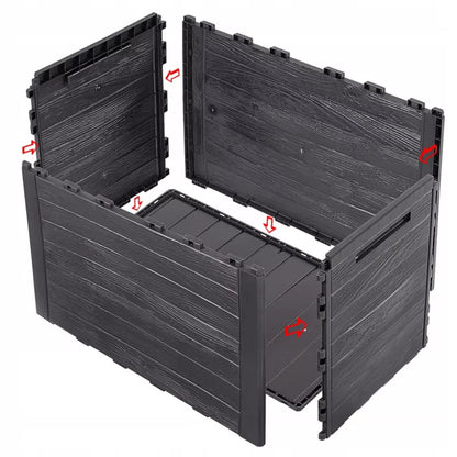 Havespand 190 Liter Brun