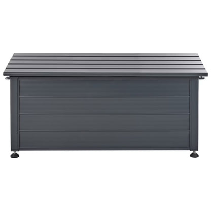 Havespand Campalto 113x50 cm Mørkegrå Metal