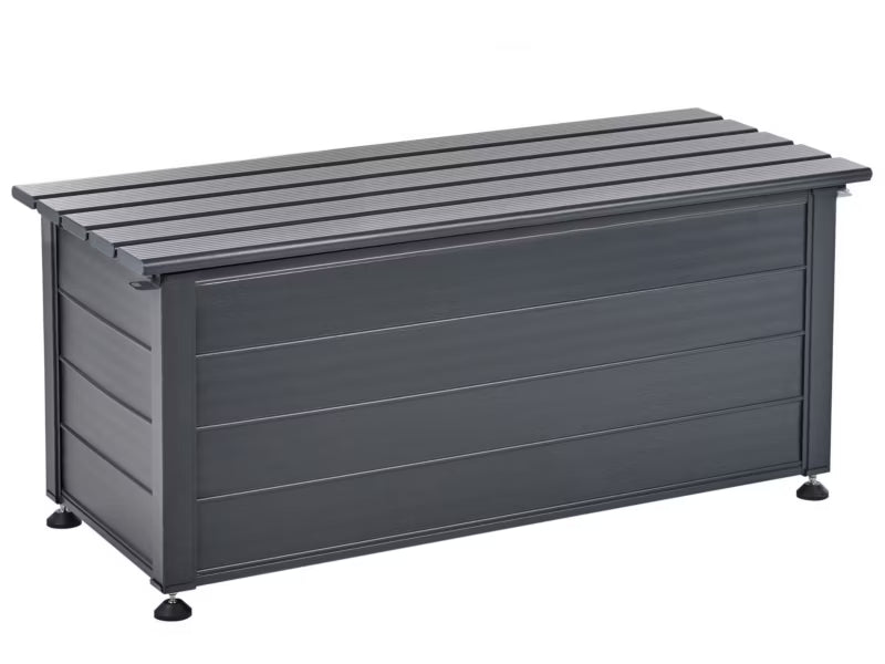 Havespand Campalto 113x50 cm Mørkegrå Metal