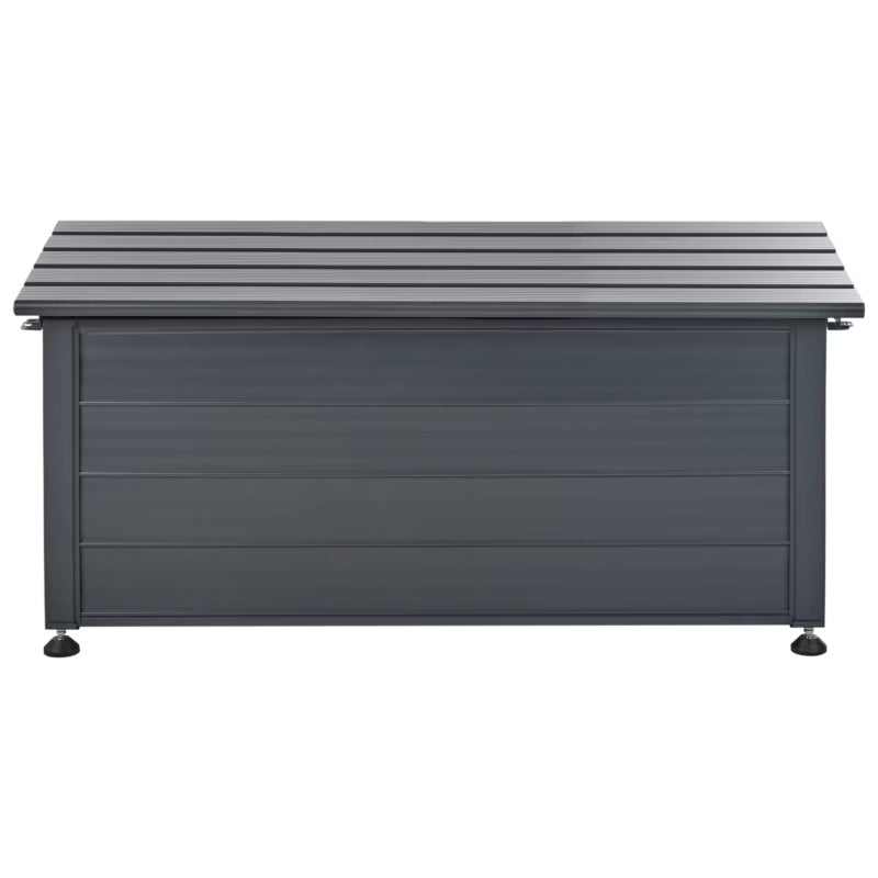 Havespand Campalto 113x50 cm Mørkegrå Metal