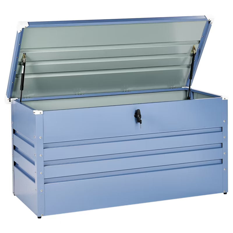 Havespand Cebrosa 132x62 cm Blå Stål