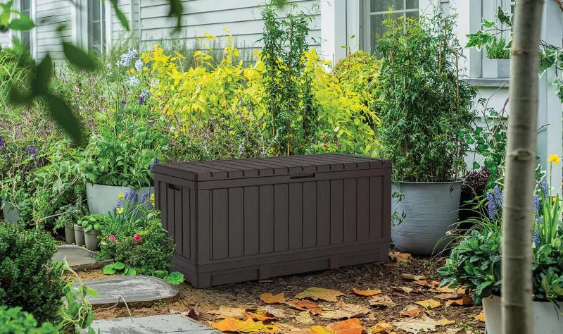 Havespand Kentwood 350L 128x54x59 cm Brun