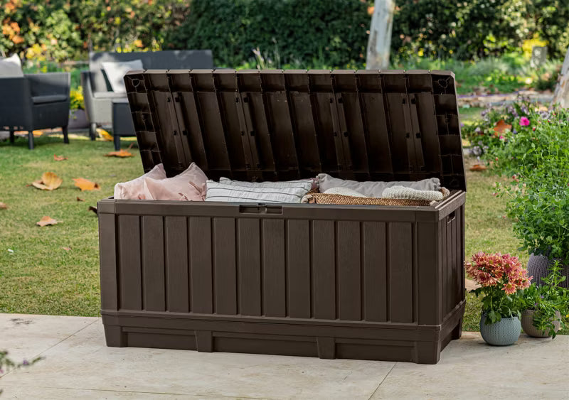 Havespand Kentwood 350L 128x54x59 cm Brun