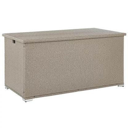 Havespand Modena 155x75 cm Gråbeige Poly疏rattan