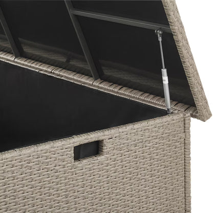 Havespand Modena 155x75 cm Gråbeige Poly疏rattan