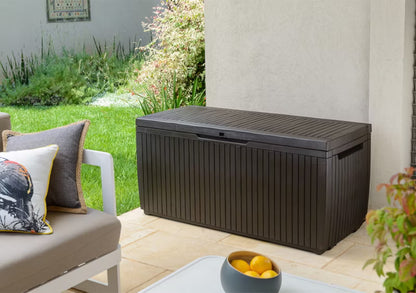 Havespand Springwood 123x53,5x57 cm Brun 305 L