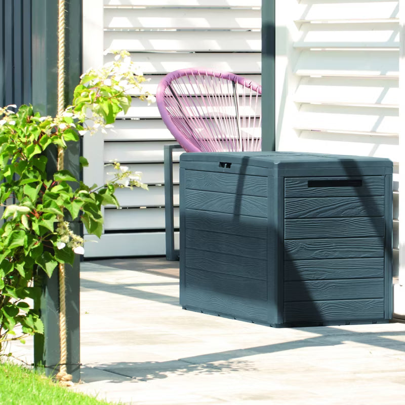 Havespand Woodebox 140 Liter Antracit