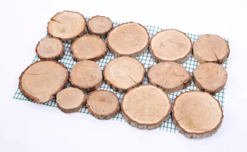 Havesti 80x50 cm Træskiver 4 Stk.