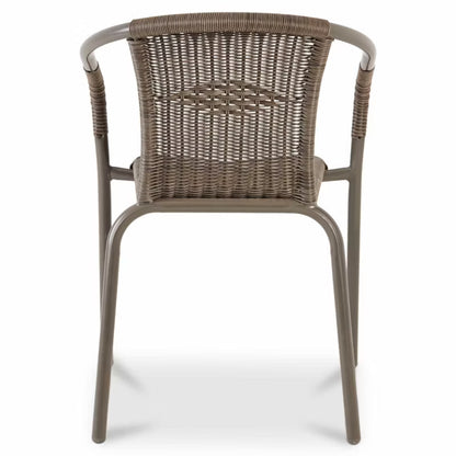 Havebænk Bari 50x58 cm Gråbrun