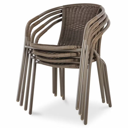 Havebænk Bari 50x58 cm Gråbrun