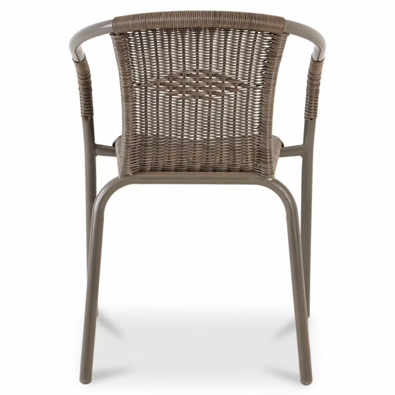Havebænk Bari 50x58 cm Gråbrun
