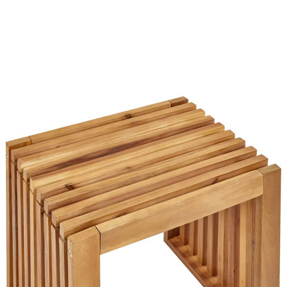 Havestol Bellano Akacietræ 45x35 cm Brun 2-Pak