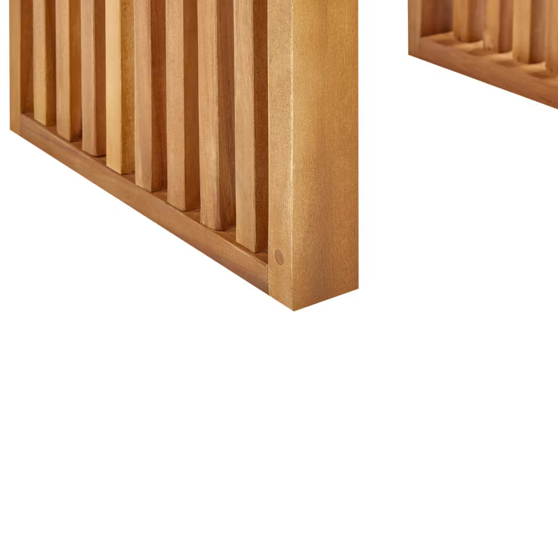 Havestol Bellano Akacietræ 45x35 cm Brun 2-Pak