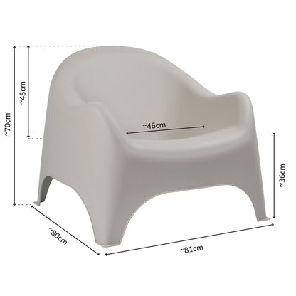 Havestol Dumbo 81x80x70 cm Sæt med 2 Stk