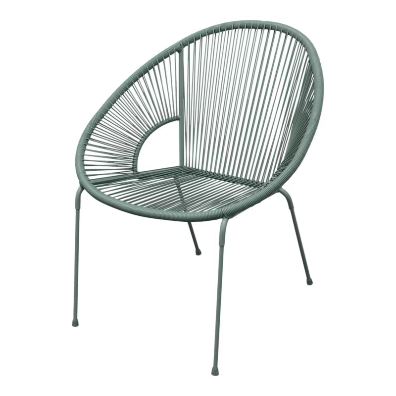Havestol Hosti 74x69,5 cm Grøn Stål