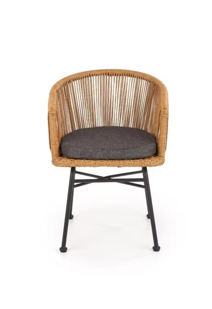 Havestol K400 Rattan Natur med Pude