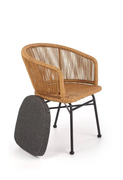 Havestol K400 Rattan Natur med Pude
