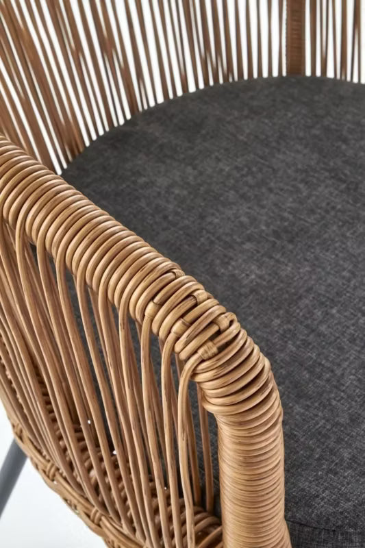 Havestol K400 Rattan Natur med Pude