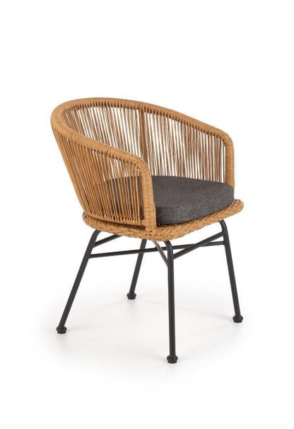 Havestol K400 Rattan Natur med Pude