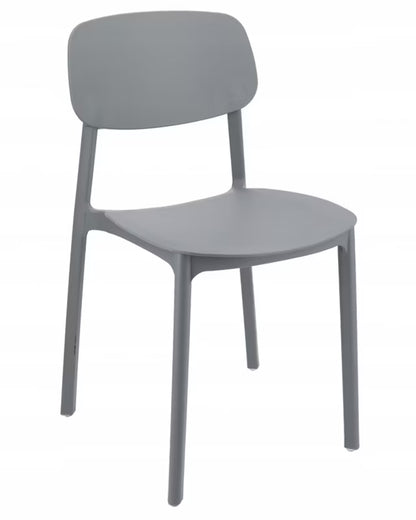 Harestol Lara 40x48 cm Grå Plast