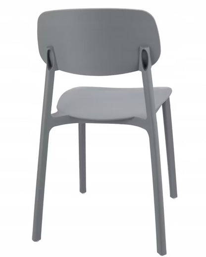 Harestol Lara 40x48 cm Grå Plast