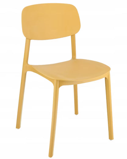 Havestol Lara 40x48x79 cm Sennepsgul