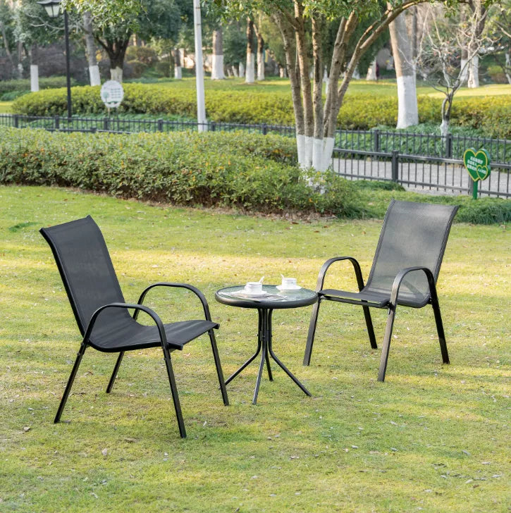 Havestol Metal 56x43x91 cm Sort 4 Stk