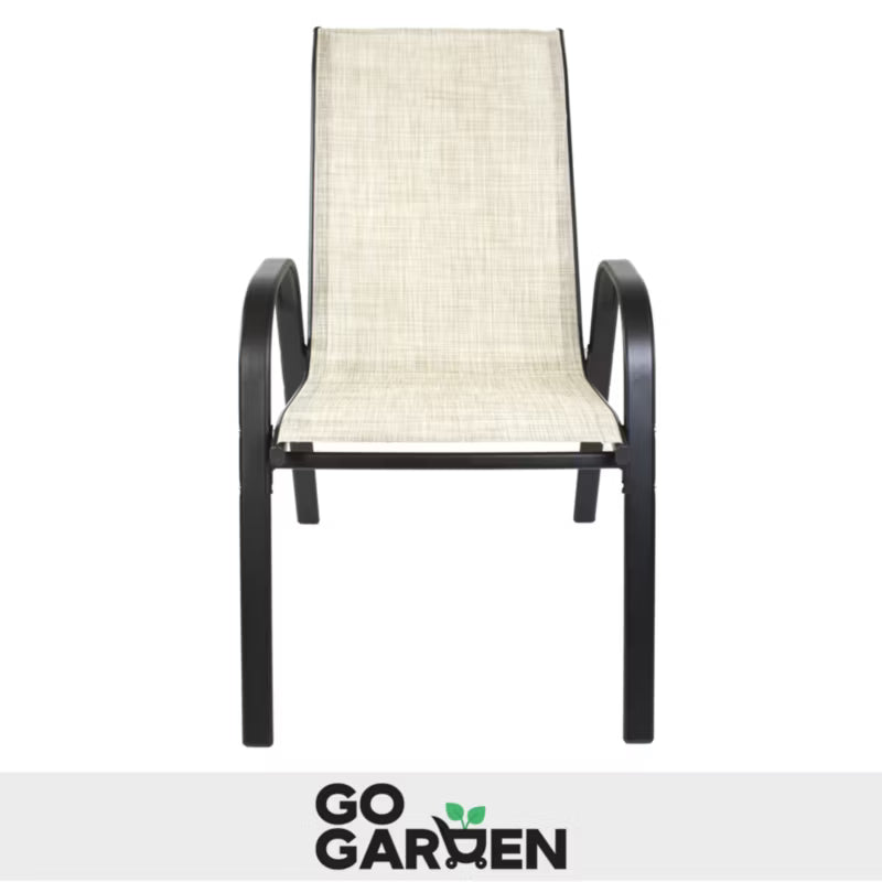 Havesæson Havestol Metal Beige 4 Stk.