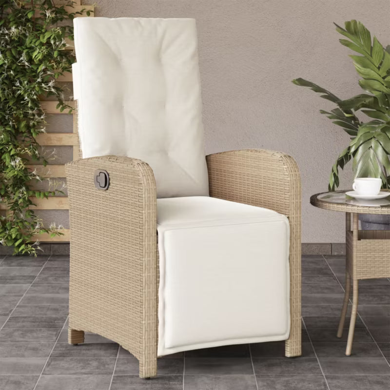 Havestol Polyrattan 57x61 cm Beige med Hynder WM-365188