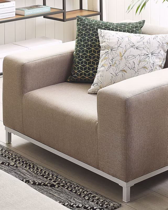 Havebordsstol Rovigo 105x84 cm Beige 2 Stk.
