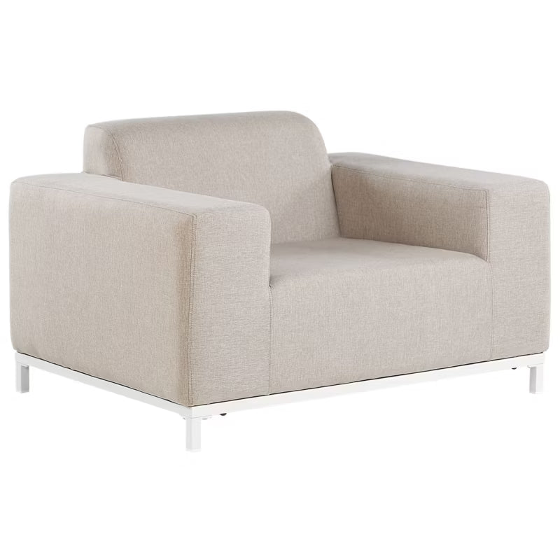 Havebordsstol Rovigo 105x84 cm Beige 2 Stk.
