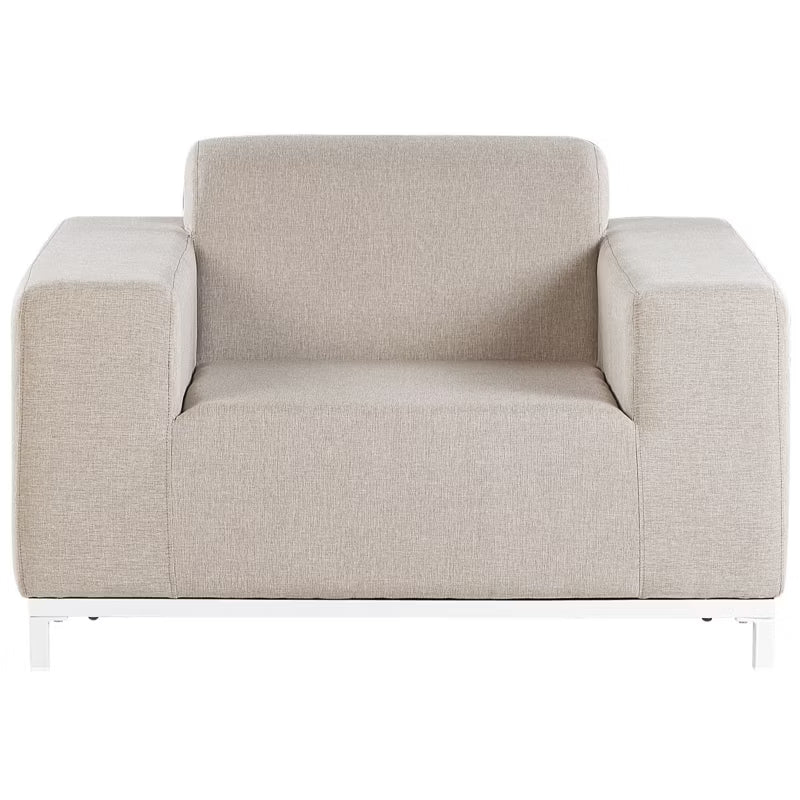 Havebordsstol Rovigo 105x84 cm Beige 2 Stk.