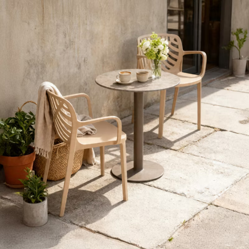 Havestol TEREV 54,5x52,5 cm Beige Plastik