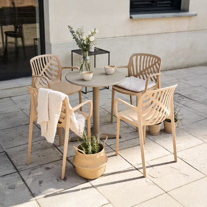 Havestol TEREV 54,5x52,5 cm Beige Plastik