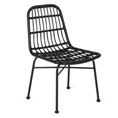 Havestol Waldi Flettet Polyrattan Sort