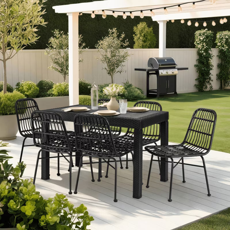 Havestol Waldi Flettet Polyrattan Sort