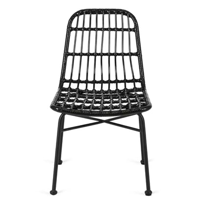 Havestol Waldi Flettet Polyrattan Sort