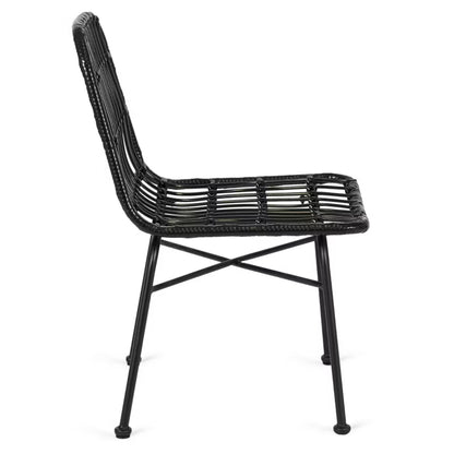 Havestol Waldi Flettet Polyrattan Sort
