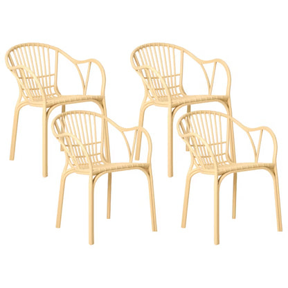 Havestole Andora 4 Stk. Beige