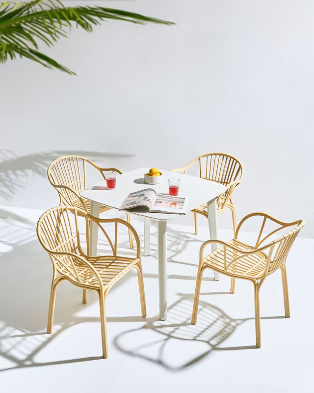 Havestole Andora 4 Stk. Beige