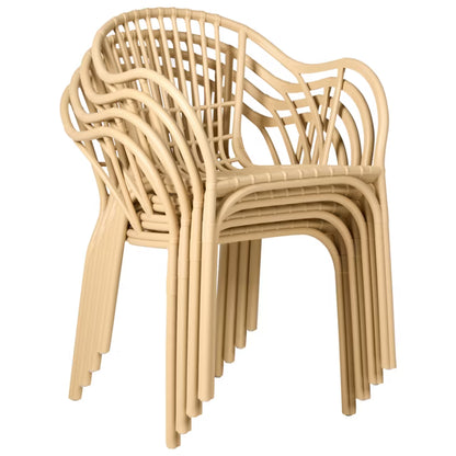 Havestole Andora 4 Stk. Beige