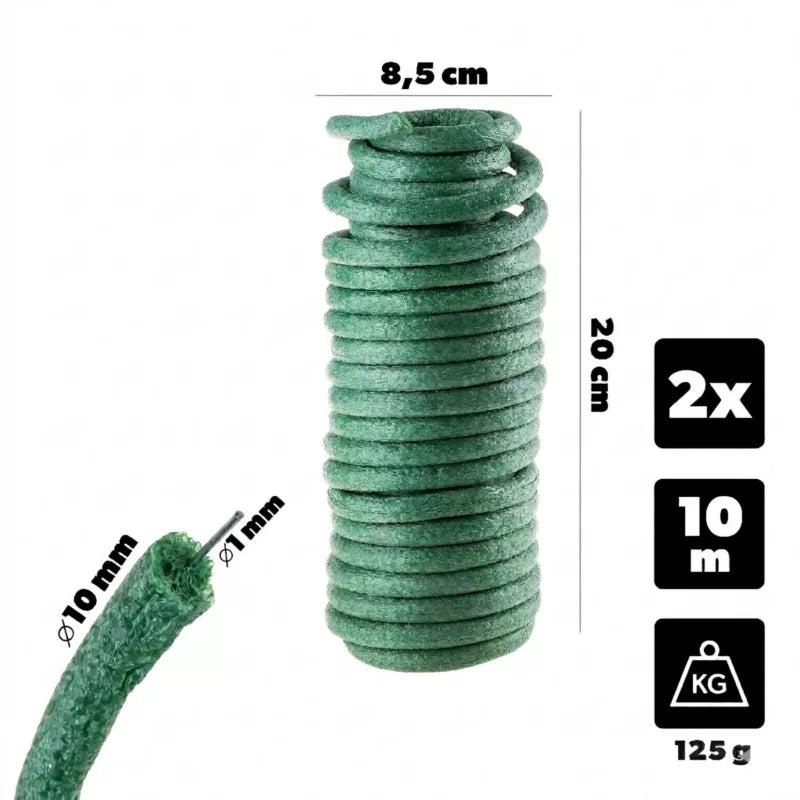 Havetråd med Skum 10 m Grøn 2 Stk.